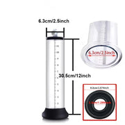 Electric Acrylic Penis Pump Vacuum Pump For Penis Male Penis Enlargement Pump  Penile Training Extender Cock Dick Pump For Men