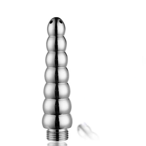 2025 Stainless Steel Metal Anal Cleaner Bidet Faucets Rushed Anal Douche Shower Cleaning Enemator Enema Butt Plugs Tap Adult