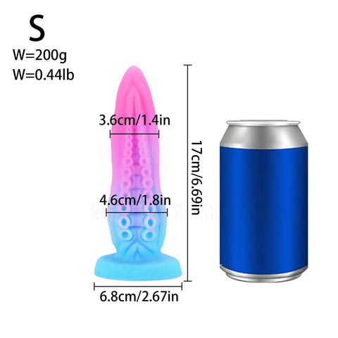 Octopus Tentacle Anal Dildo Anal Plug Large Suction Cup Big Butt Plugs Female Masturbator Anal Dilator Men Women Toys For Adults