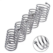 Male Penis Ring Delay Ejaculation Stainless Steel Penis Dildo Ring Cock Rings Woman Vaginal Dilator Speculum Glans Stimulator