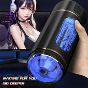Automatic Male Masturbator Cup Control Pocket Pussy Vibration Blowjob Pussy Vagina Masturbation For Men Adult Sex Machine Toy