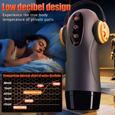 Male Heating Masturbator Cup with Suction Cup Blowjob Sex Machines Pocket Vagina Pussy Glans Trainner Sex Toy For Men