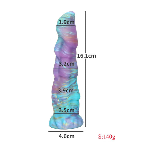 Silicone Realistic Dildo Luminous Monster Dildo Deep Anal Plug Explore Prostate Massage Anal Dildo Butt Plug Anal Toys Sexshop