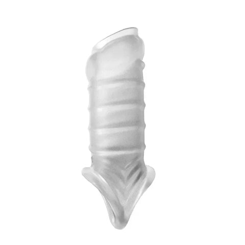 Newest Reusable Penis Sleeve Cock Rings Delay Ejaculation Clit Stimulation Penis Enlargemt Nozzle Sexy Toys for Men