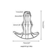 1pc 304 Stainless Steel Shower Douche Enema Bidet Vaginal Anal Colonic Nozzle Enemator Butt Plugs Tap Adult Rushed Anal Cleaning