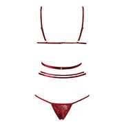 Women Sexy Lace Lingerie Set Underwear Suits Sleepwear Pajamas Lingerie Double Strap Lingerie For Women Sexy Lingerie For Women