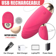 Remote Control Body Massager Wireless Jump Egg Vibrator Egg Clitoris Stimulator 10 Modes Vibrator Mini Bullet Vibrator For Women