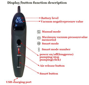 Electric Acrylic Penis Pump Vacuum Pump For Penis Male Penis Enlargement Pump  Penile Training Extender Cock Dick Pump For Men