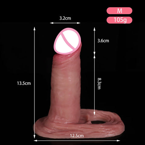 8.66 Inch penis sleeve large realistic reusable condoms cock rings extender penis sleeve with scrotal ring soft dick enlarger