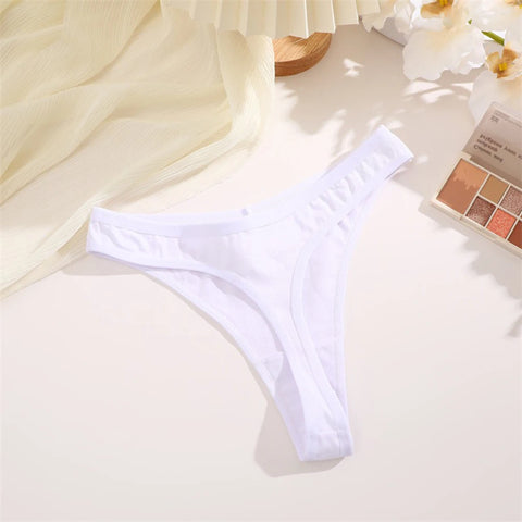 Seamless Cotton Panties Women's Sexy Thong G Breathable Lingerie Lingerie