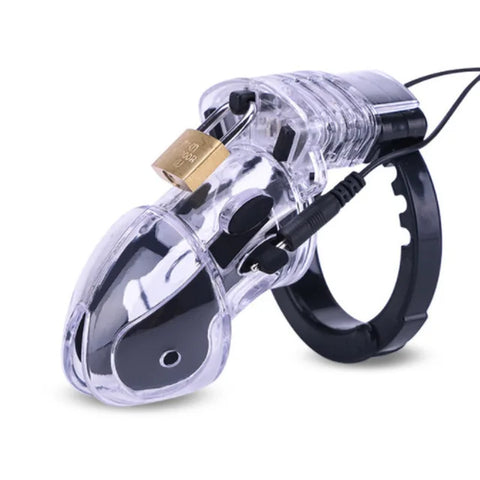 Electroshock Defensa Estim Electro Electric Shock Penis Plug Cock Rings Chastity Cage Anal Plug Nipple Clamps E-stim Bdsm Toys