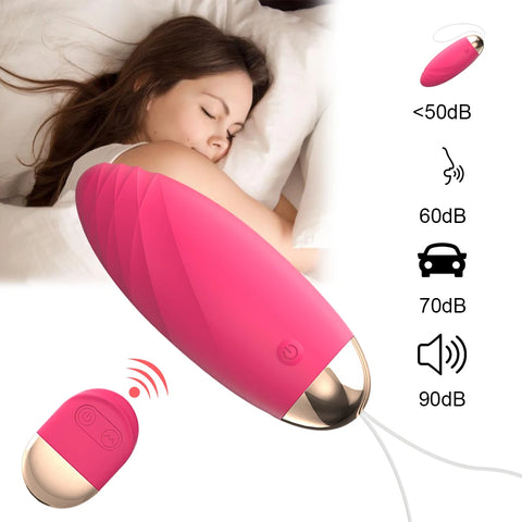 Remote Control Body Massager Wireless Jump Egg Vibrator Egg Clitoris Stimulator 10 Modes Vibrator Mini Bullet Vibrator For Women