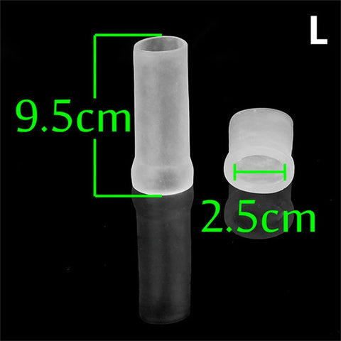 Silicone Sleeves For Vacuum Suction Cup Penis Enlargement Pump Extender Replacement Accesorries Penis Stretcher Clamping Kit