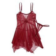Women's Lace Fluoroscopy Beauty Elegant Reverie Sexy Lingerie Sexy Lingerie Role Play Lingerie Sexy for Women Push up