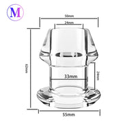 5 Sizes Hollow Butt Plugs Anal Plug/Dilator/Tunnel/Cleaning/Expansion/Masturbator/Shower Enema Prostate Massager Intimate Goods