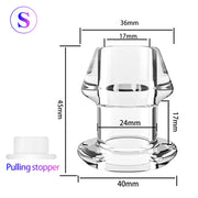 5 Sizes Hollow Butt Plugs Anal Plug/Dilator/Tunnel/Cleaning/Expansion/Masturbator/Shower Enema Prostate Massager Intimate Goods