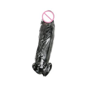 Condoms Silicone Penis Extender Enlargement Sleeves Delayed Ejaculation For Adults Intimate Goods Reusable Condom Cock Rings