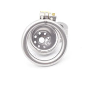 Male Chastity Cage With Stealth Lock Device 304 Steel Cock Rings Horse Eye Urethral Catheter Dilator Penis Plug Urethra Catheter