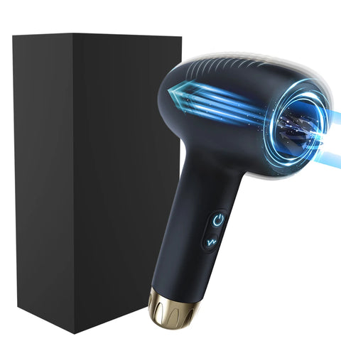 Automatic Male Masturbator Smart Pressure-Sensing Male Masturbator Cup Intense Frequency Dual Open-Ended Stroker Penis Massager
