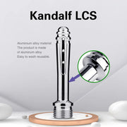Stainless Steel Metal Dilator Cleaner Bidet Faucets Rushed Enema Shower Head Bidet Faucet for Anal Cleaning Butt Plugs Tap