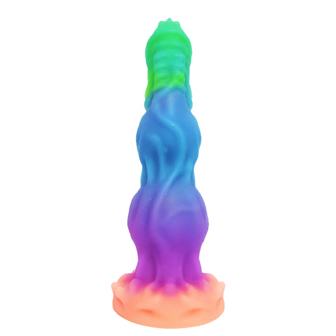 Silicone Realistic Dildo Luminous Monster Dildo Deep Anal Plug Explore Prostate Massage Anal Dildo Butt Plug Anal Toys Sexshop