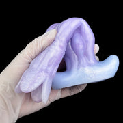 Ovipositor Dildo Pneumatic Monster Dildo with 5 Eggs, 8.1inch Silicone Anal Dildo Anal Plug Adult Sex Toys for Women G Spot