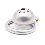 Male Chastity Cage With Stealth Lock Device 304 Steel Cock Rings Horse Eye Urethral Catheter Dilator Penis Plug Urethra Catheter