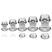 5 Sizes Hollow Butt Plugs Anal Plug/Dilator/Tunnel/Cleaning/Expansion/Masturbator/Shower Enema Prostate Massager Intimate Goods