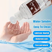 Natural Water Based Lube 200/120ml Human Lubricant Water-soluble Liquid Personal Lubricant Adult Sexual Products for Couples