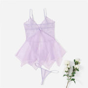 Women's Lace Fluoroscopy Beauty Elegant Reverie Sexy Lingerie Sexy Lingerie Role Play Lingerie Sexy for Women Push up