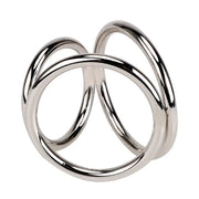 Three Cock Cages Penis Rings Cock Rings Stainless Steel Male Chastity Device