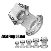 5 Sizes Anal Plug Dilator Hollow Butt Plugs Tunnel Cleaning Expansion Masturbator Shower Enema Prostate Massager Intimate Goods