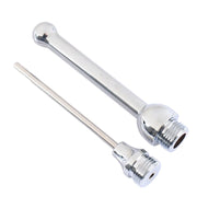 Stainless Steel Bidet Faucets Rushed Anal Douche Portable Shower Cleaning Enemator Enema Metal Anal Cleaner Butt Plugs Tap