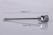 2025 Stainless Steel Metal Anal Cleaner Bidet Faucets Rushed Anal Douche Shower Cleaning Enemator Enema Butt Plugs Tap Adult