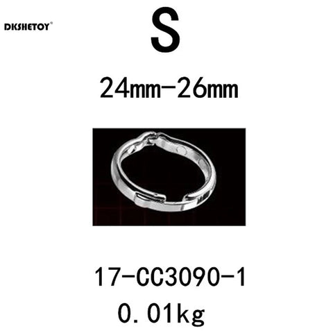 Metal Cock Rings For Men Circumcision Blocker Glans Penis Ejaculation Sleeve Delay Training Semen Lock Ring Circumcision Blocker