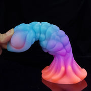 Silicone Realistic Dildo Luminous Monster Dildo Deep Anal Plug Explore Prostate Massage Anal Dildo Butt Plug Anal Toys Sexshop
