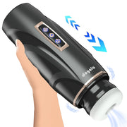 Upgraded  Automatic Thrusting Sucking Male Masturbators 3D Realistic Textured Blowjob Toy Pocket Pussy Stroker Sex Toys for Men
