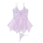 Women's Lace Fluoroscopy Beauty Elegant Reverie Sexy Lingerie Sexy Lingerie Role Play Lingerie Sexy for Women Push up