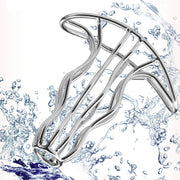 1pc 304 Stainless Steel Shower Douche Enema Bidet Vaginal Anal Colonic Nozzle Enemator Butt Plugs Tap Adult Rushed Anal Cleaning