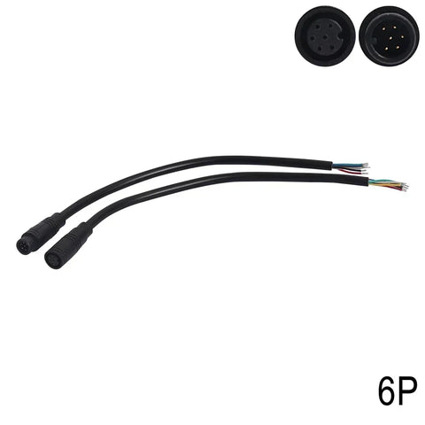 Butt Plug Connector Wiring for Electric Scooter Pluger Signal Sensor Female Male Cable E-bike 2 3 4 5 6 Pin Brake Cable