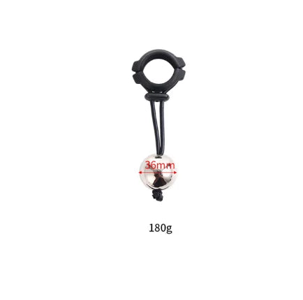 Men Cock Rings Drop Ball Heavy Weight Stretcher Silicone Penis Ring Enlargement Extender Pull Eexercise Tool Adult Erotic Toys