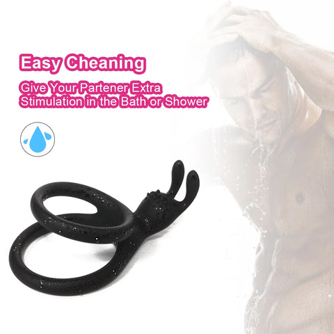 Silicone Sexy Toy Cockring Sleeve for Penis Ring Time Delay Ejaculation Male Chastity Couple Cock Rings adults Erotic products