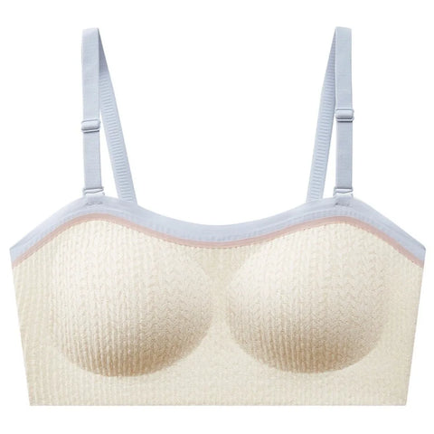 Lingerie Adjustable Wireless Bra Close-fitting Shockproof Brassiere for Women Anti-sagging Elastic Traceless Push Up Underwear