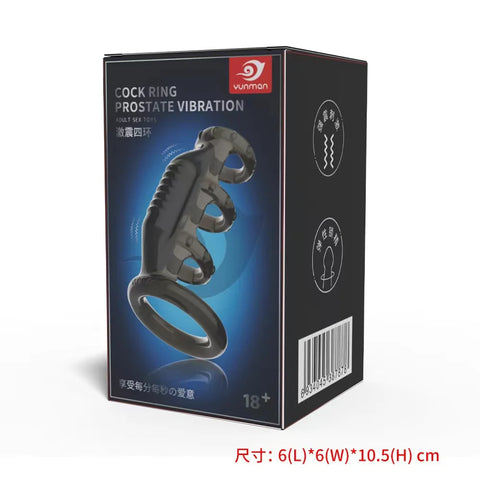 Male Cock Rings Vibrating Sleeve Penis Ring For Delayed Ejaculation  Penis G spot Vibrators Dick Enlargement Extender for Men