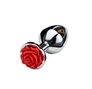 Lucky Clover Gem Anal Plug,S/M/L Size Four Leaf Clover Stainless Steel Crystal Jewelry Anal Butt Plugs