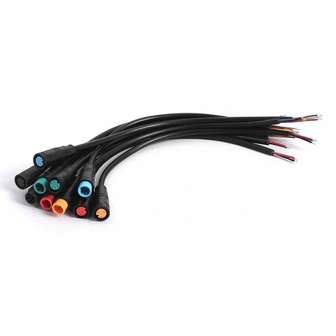 Butt Plug Connector Wiring for Electric Scooter Pluger Signal Sensor Female Male Cable E-bike 2 3 4 5 6 Pin Brake Cable