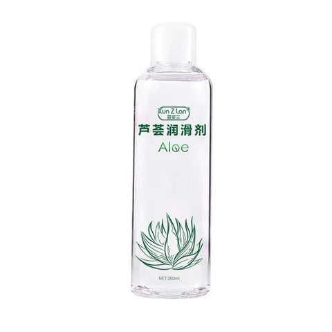 Natural Water Based Lube 200/120ml Human Lubricant Water-soluble Liquid Personal Lubricant Adult Sexual Products for Couples