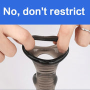 Male Cock Rings Vibrating Sleeve Penis Ring For Delayed Ejaculation  Penis G spot Vibrators Dick Enlargement Extender for Men