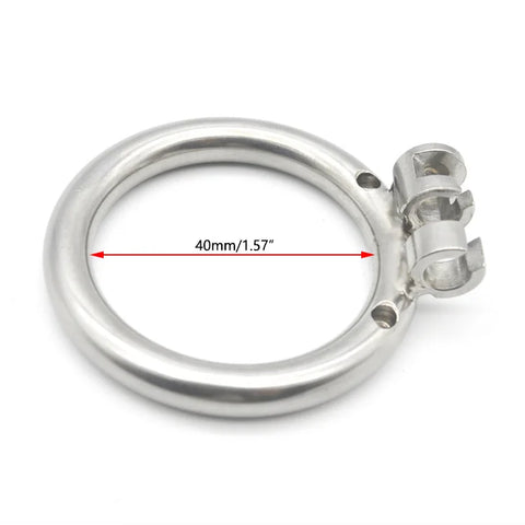 Male Chastity Cage With Stealth Lock Device 304 Steel Cock Rings Horse Eye Urethral Catheter Dilator Penis Plug Urethra Catheter