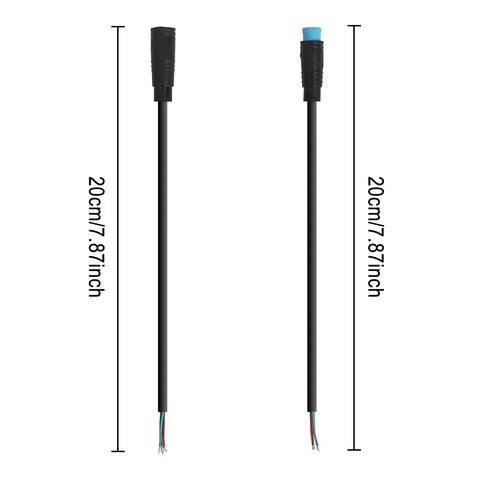 Butt Plug Connector Wiring for Electric Scooter Pluger Signal Sensor Female Male Cable E-bike 2 3 4 5 6 Pin Brake Cable